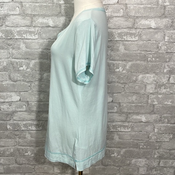 Tasc Performance Bamboo Blue Short Sleeve T-Shirt - Picture 2 of 5